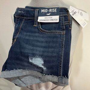 Hollister mid rise shorts